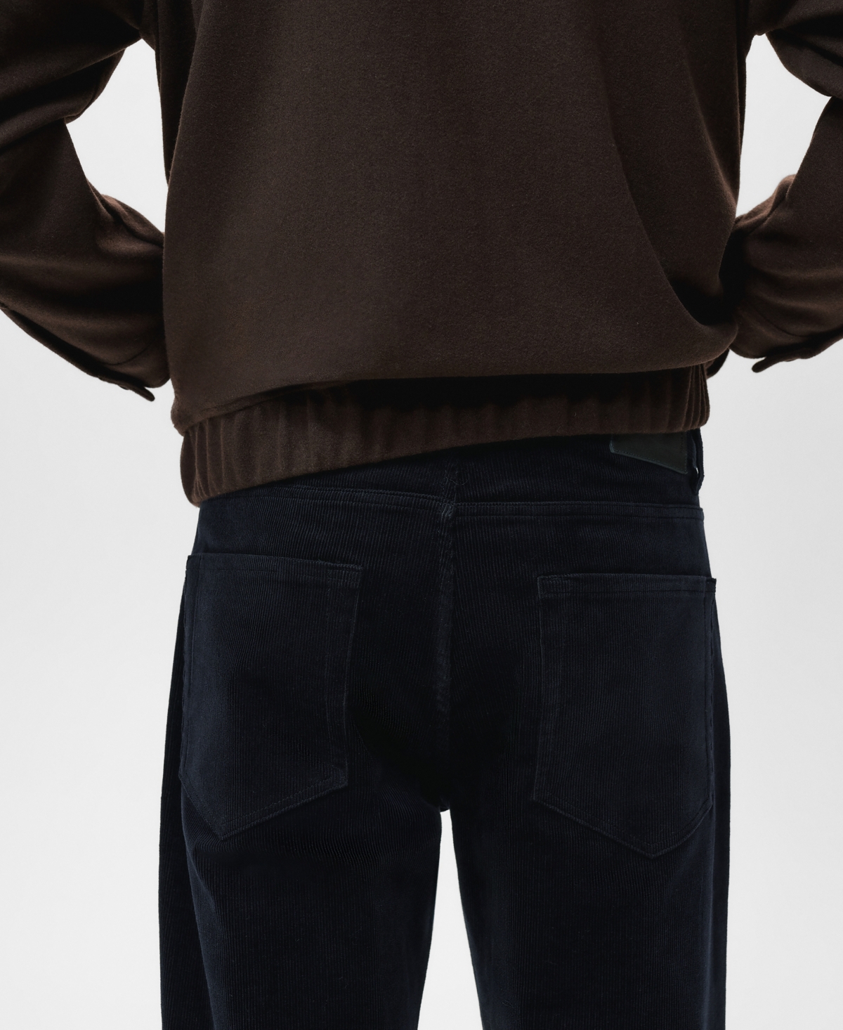 Mango Men's Corduroy Regular-Fit Pants