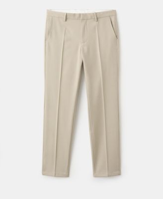 Men's Fluid Regular-Fit Trousers