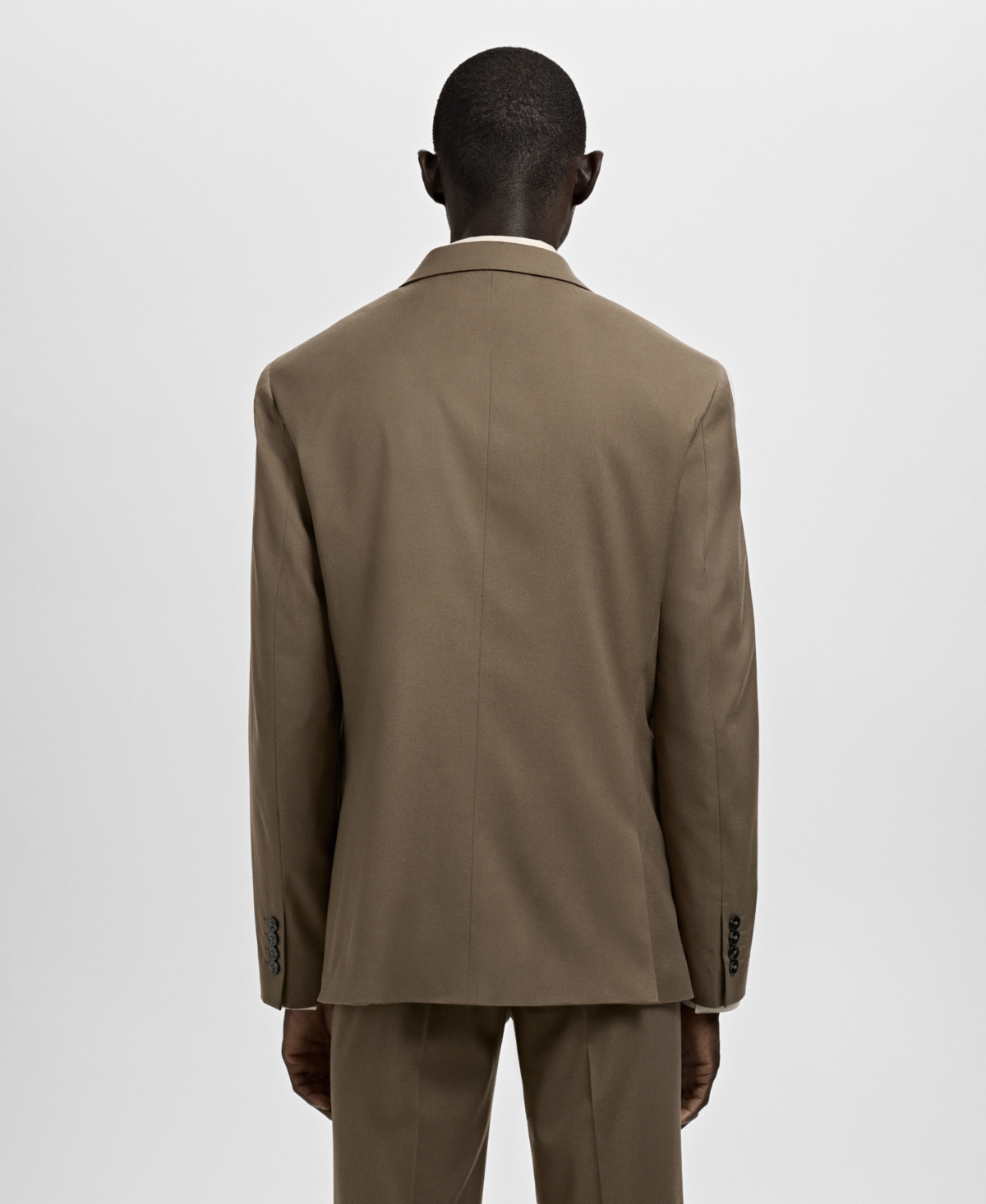 Mango Men's Stretch Fabric Super Slim-Fit Suit Jacket