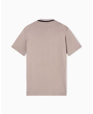 Men's Short Sleeve Tipping Logo T-Shirt