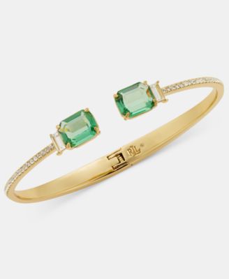 Crystal Stone Cuff Bracelet