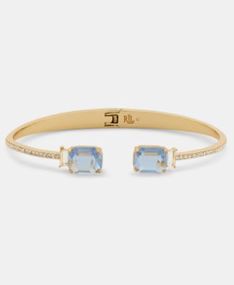 Crystal Stone Cuff Bracelet