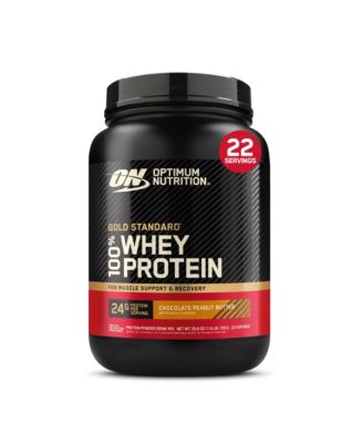 Gold Standard 100% Whey Protein Chocolate Peanut Butter Protein Powder Drink Mix 25.6 oz