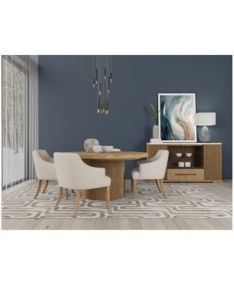 Furniture Frandlyn 5-Pc. Dining Set (Round Table + 4 Host Chairs)
