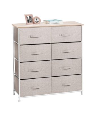 Large Storage Dresser Furniture, 8 Removable Fabric Drawers