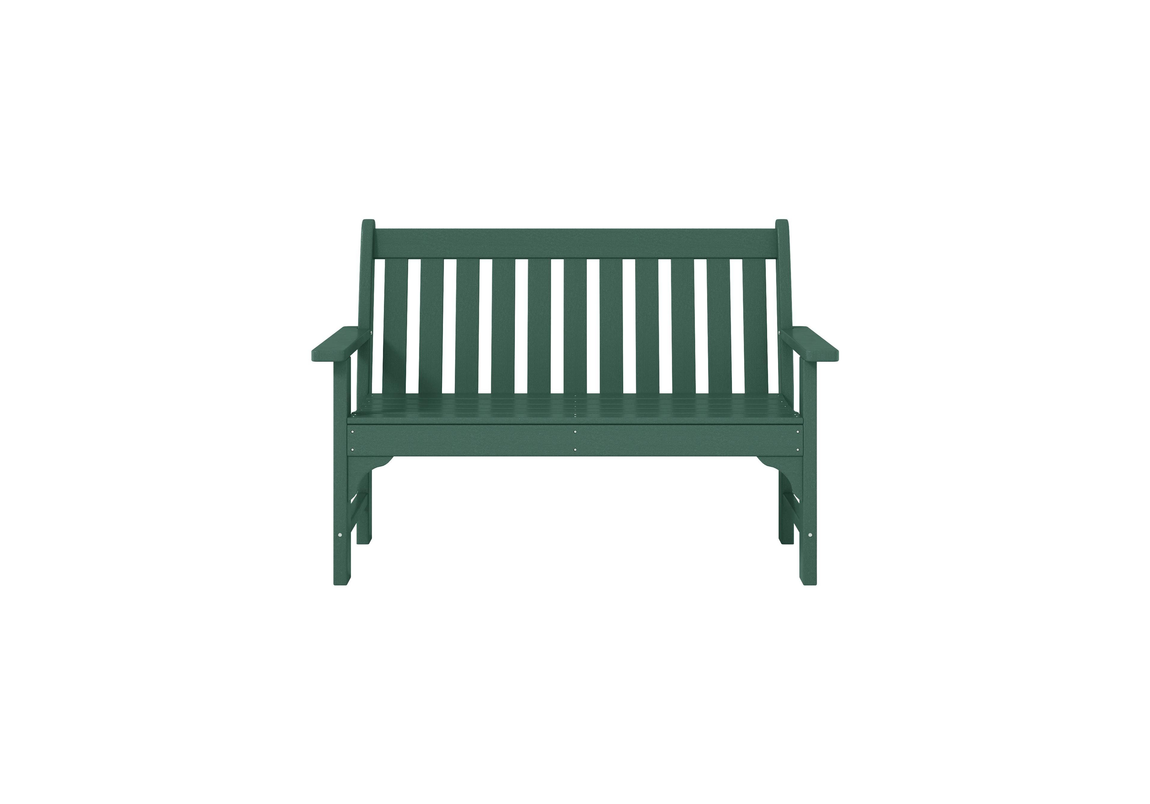 WestinTrends Outdoor 2-Person All-Weather Hdpe Front Porch Garden Bench