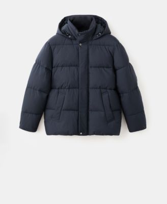 Men's Short Water-Repellent Puffer Jacket