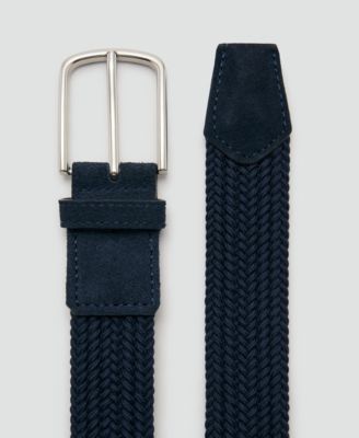 Men's Braided Elastic Belt