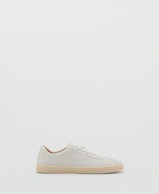 Men's Leather Panel Sneakers