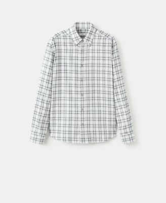 Men's Regular-Fit Check Flannel Shirt