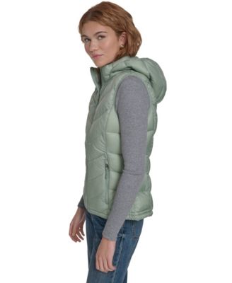 Women's Packable Hooded Puffer Vest