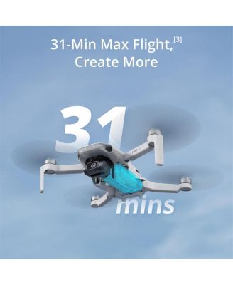 Mini 4K, Drone with 4K UHD Camera for Adults, Under 249 g, 10km Video Transmission, Auto Return, Wind Resistance, 1 Battery for 31-Min Max