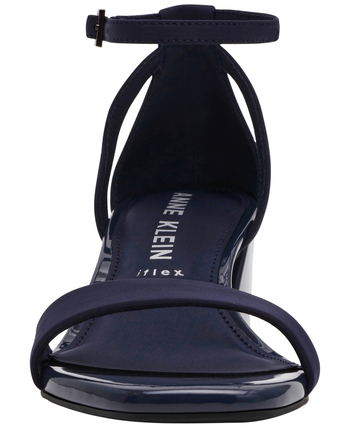 Anne Klein Women's Mia Ankle Strap Block Heel Dress Sandals