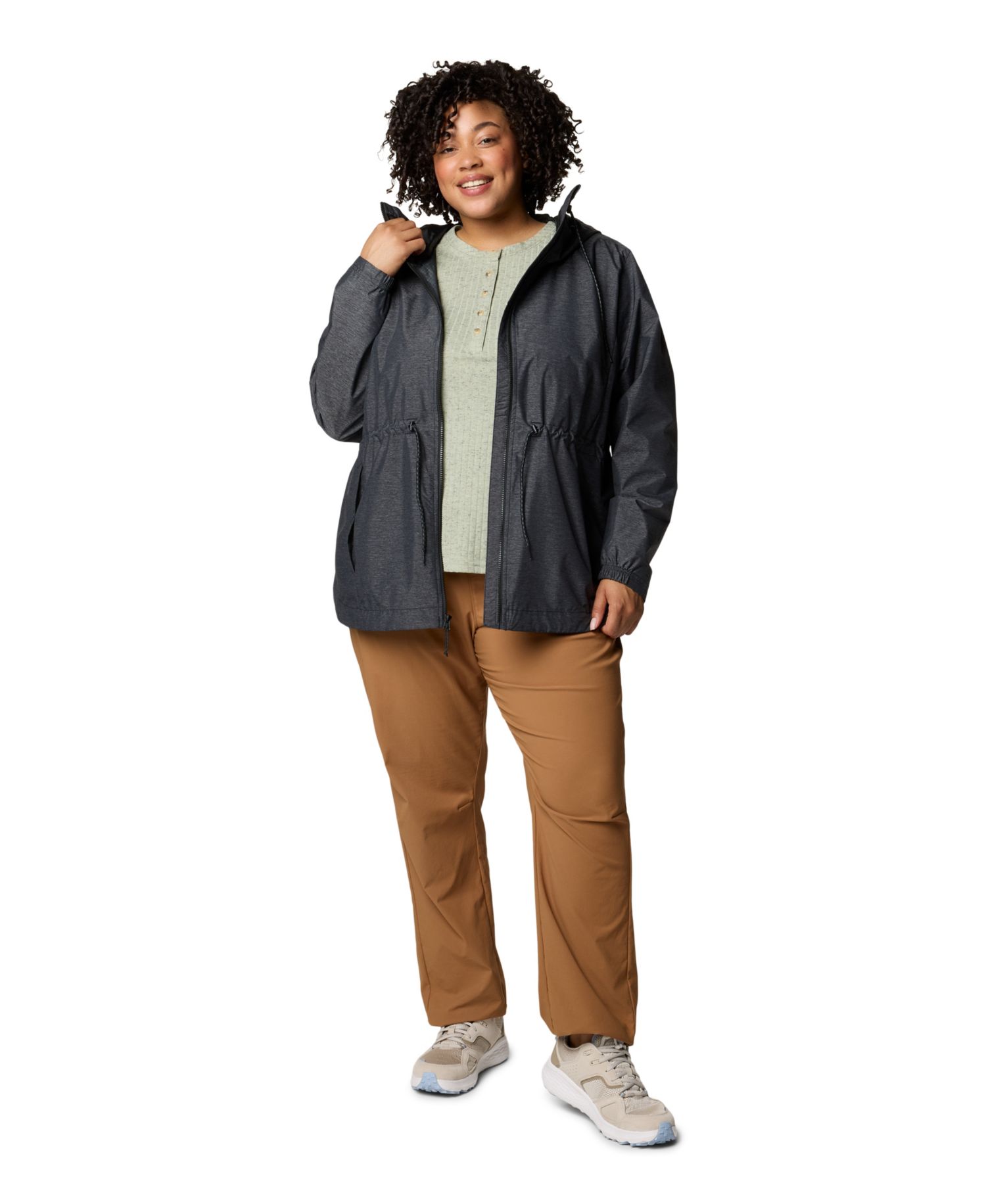 Plus Size Lillian Ridge II Hooded Jacket