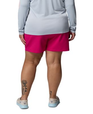 Plus Size Rugged Water Comfort Stretch Shorts