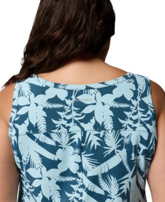 Plus Size Chill River Printed Active Dress