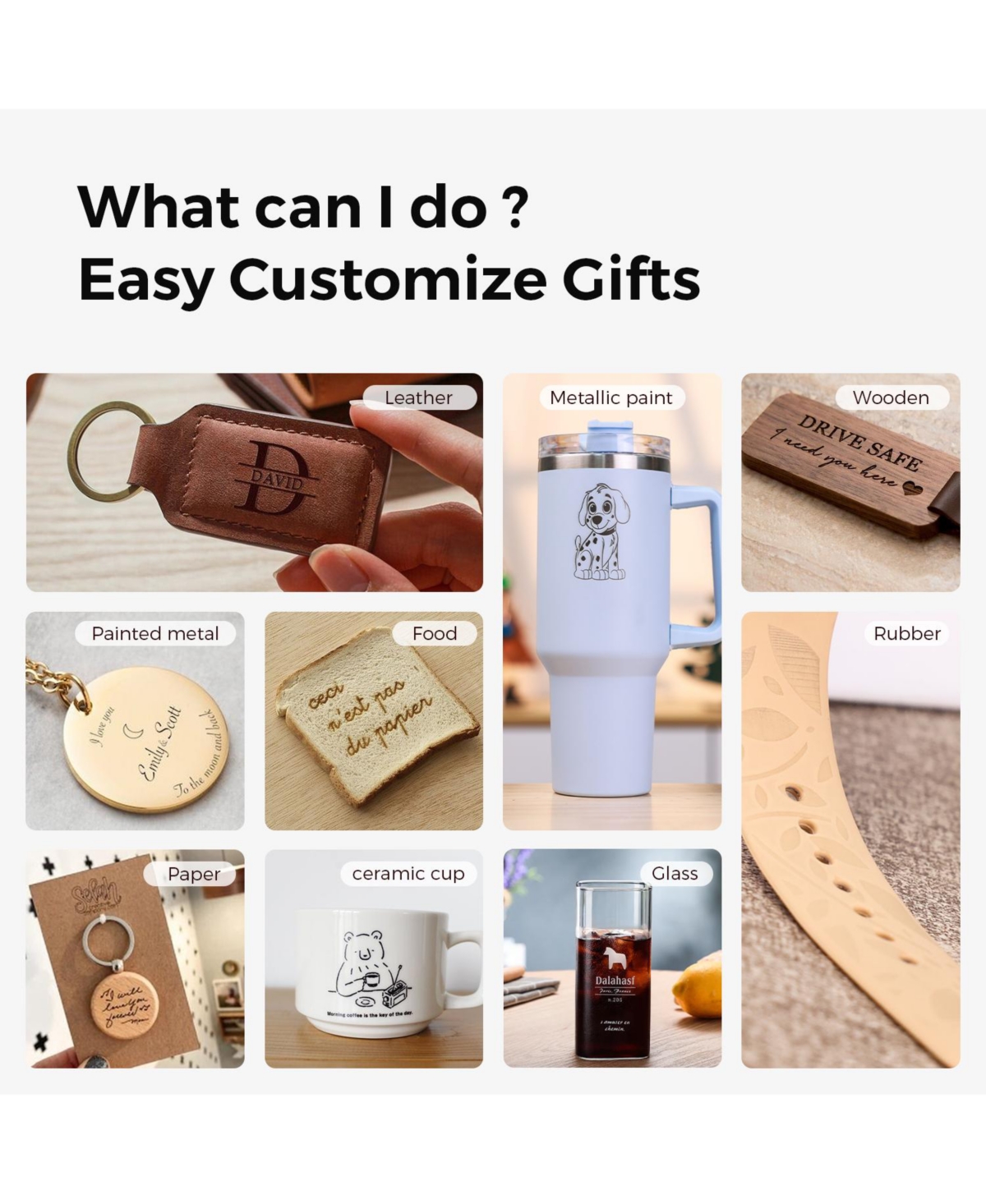 Zachvo 3.5W Mini Laser Engraver with 130×140mm Working Area, 0.04mm Spot, Usb/WiFi/App Control