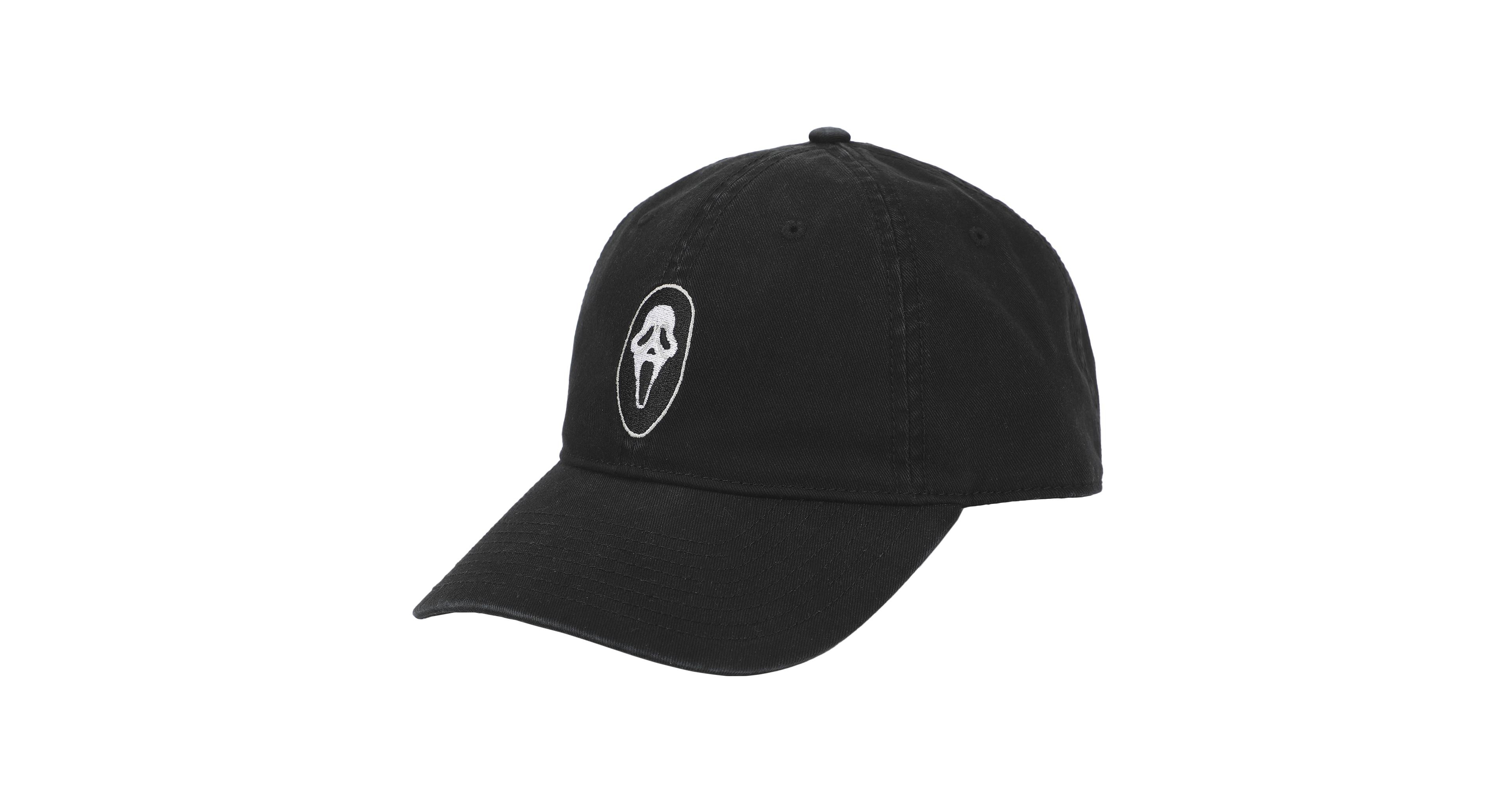 Ghostface Men's Washed Cotton Twill Dad Cap