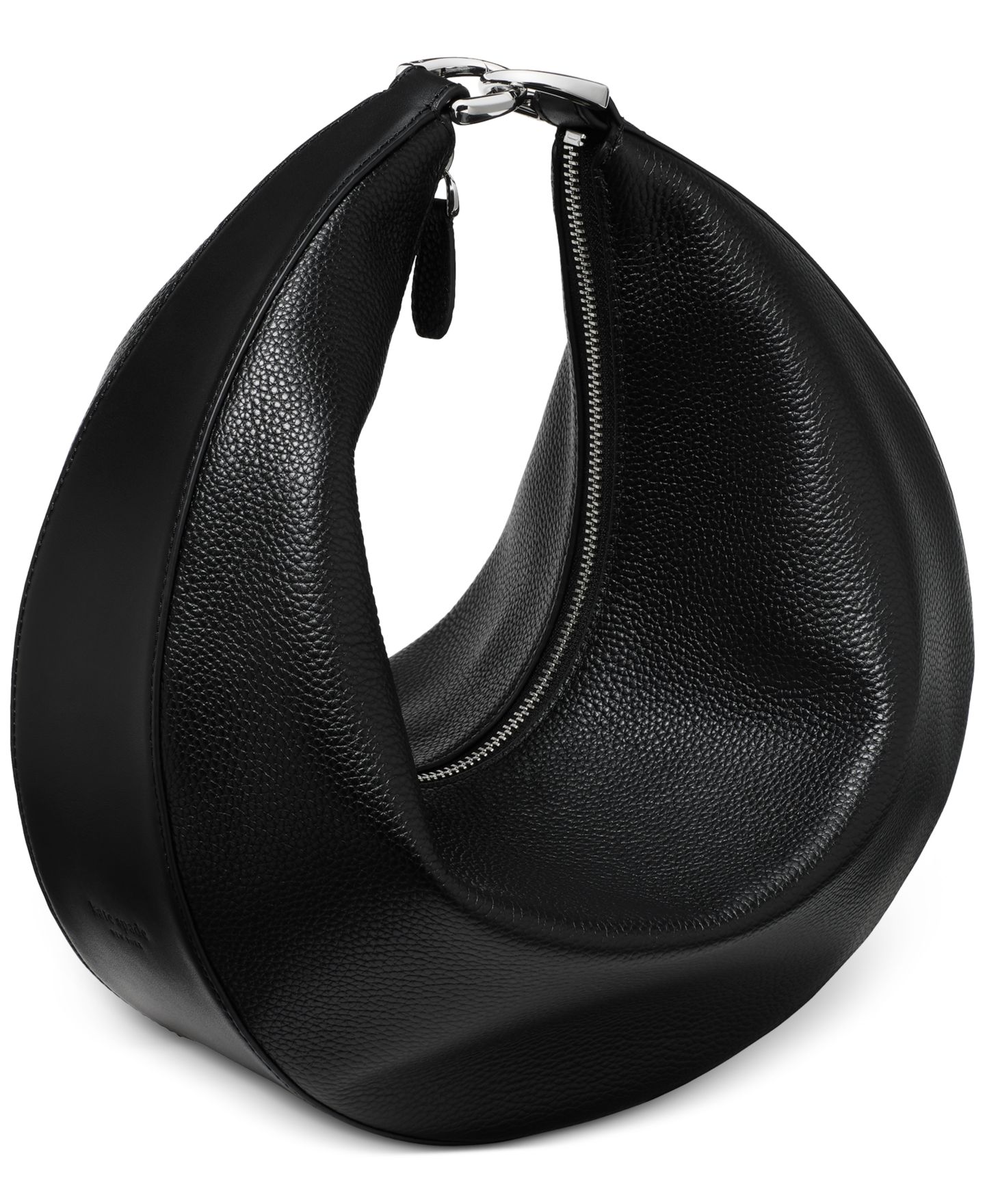 Женские сумки kate spade new york Duo Large Pebbled Leather Crossbody, цвет: Чёрный — фото 9