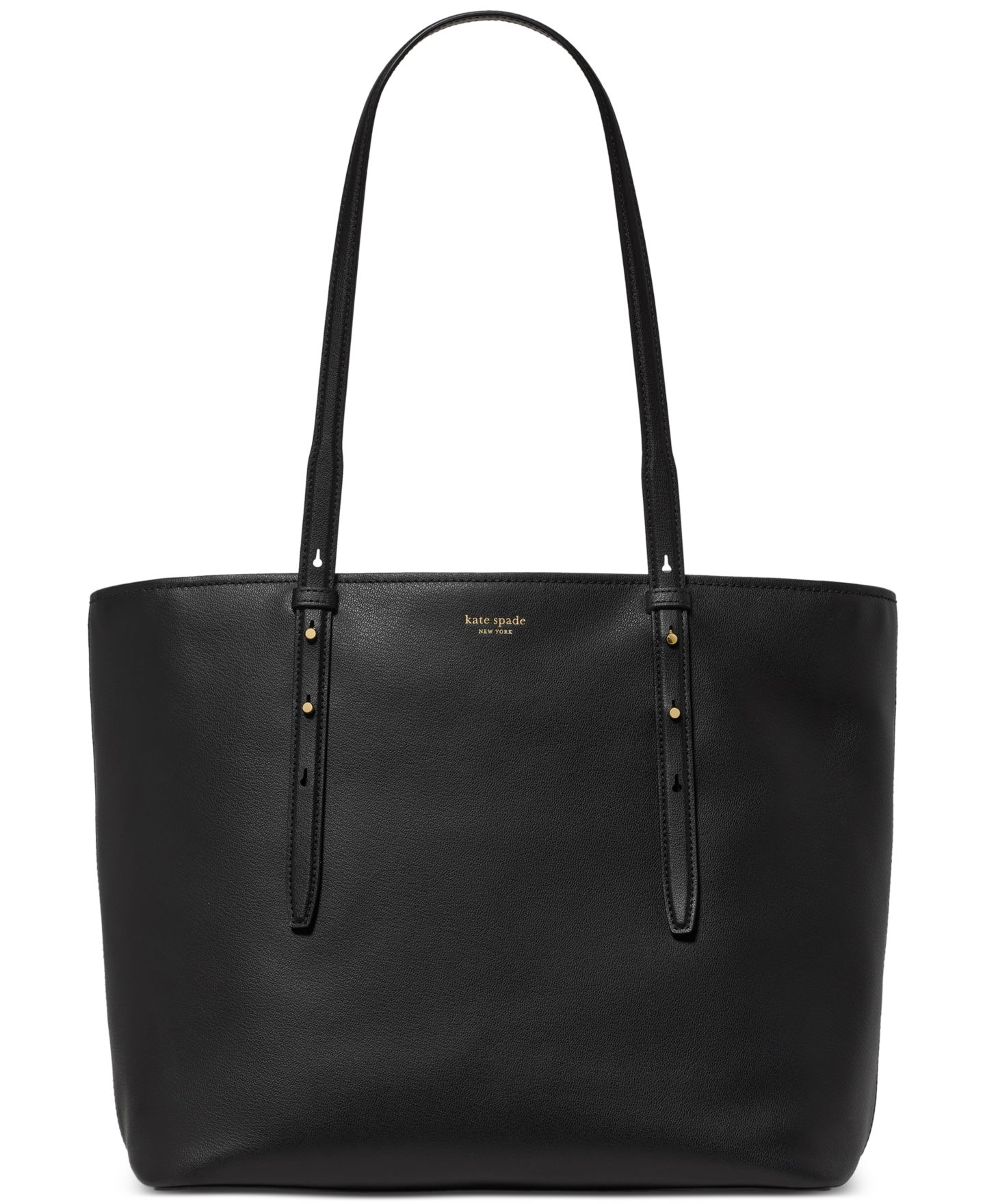 Женская сумка kate spade new york Do It All Large Leather Zip, цвет: Чёрный — фото 1