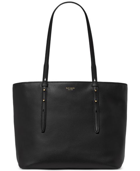 Женская сумка kate spade new york Do It All Large Leather Zip, цвет: Чёрный