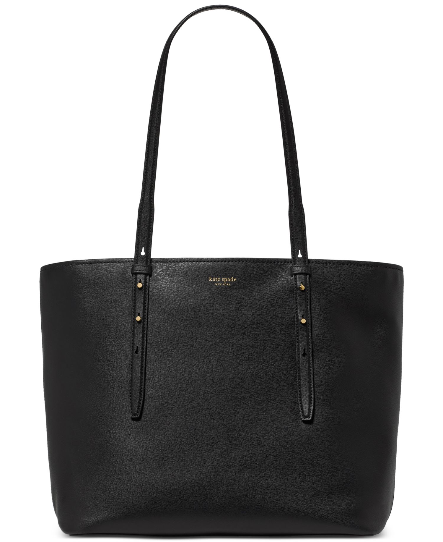 Do It All Large Leather Zip Tote Bag