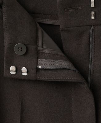 Women's Straight-Fit Suit Pants