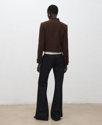 Women's Frayed Ends Tweed Jacket