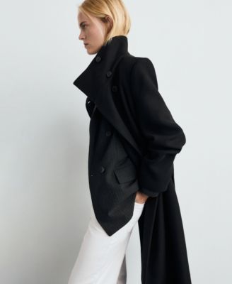 Women's Belted Manteco Wool Coat