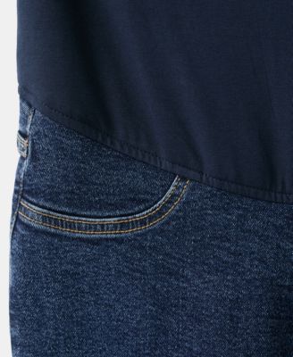 Women's Maternity Flared Cropped Jeans