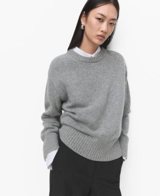 Women's Wool-Blend Knit Sweater