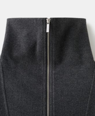 Women's Turtleneck Zip Sweater