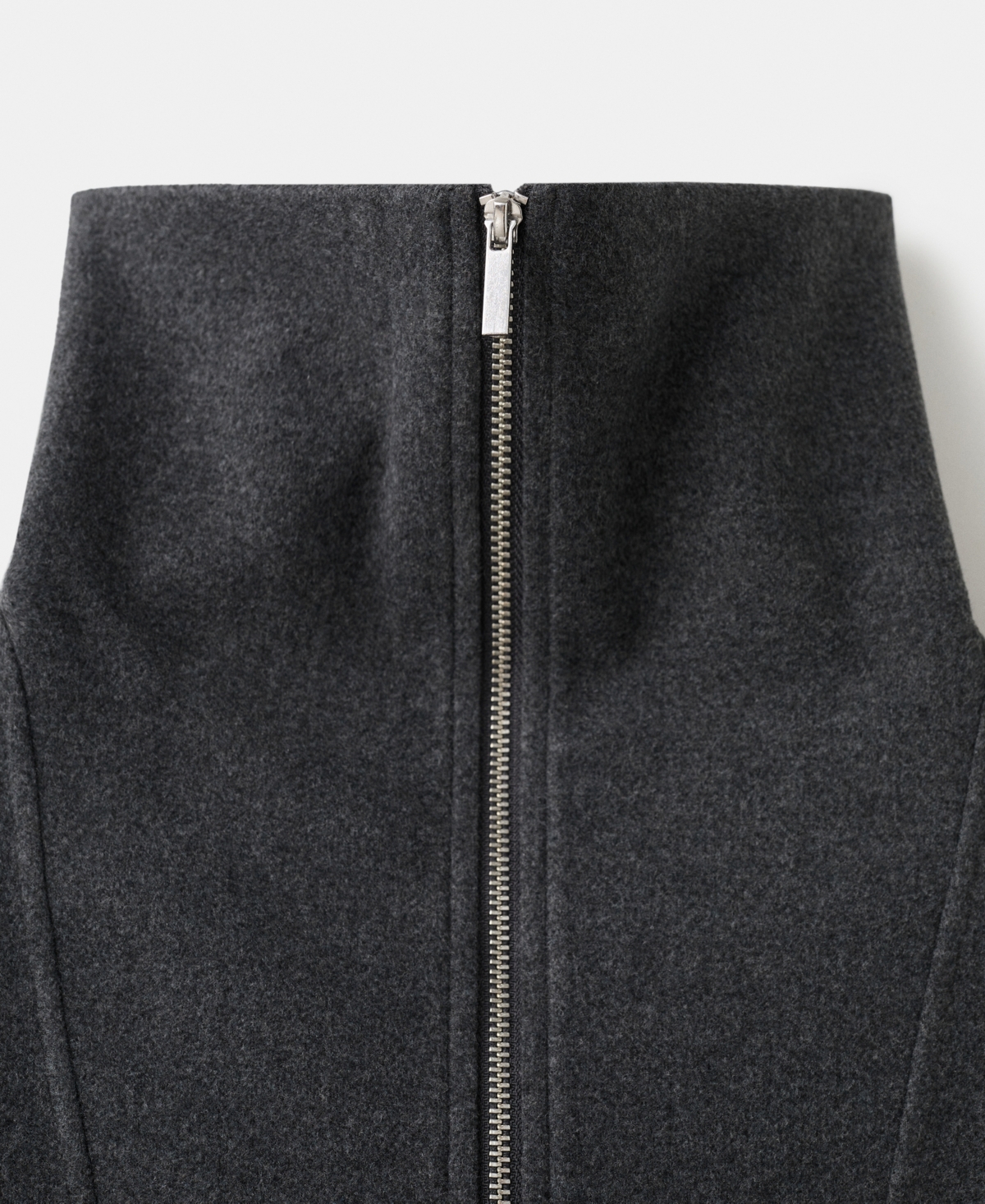 Mango Women's Turtleneck Zip Sweater