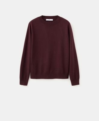 Women's Round-Neck Knitted Sweater
