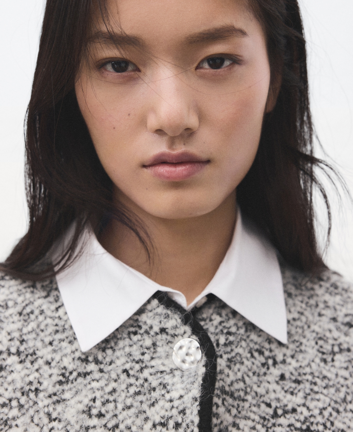 Mango Women's Flecked Cotton-Blend Jacket