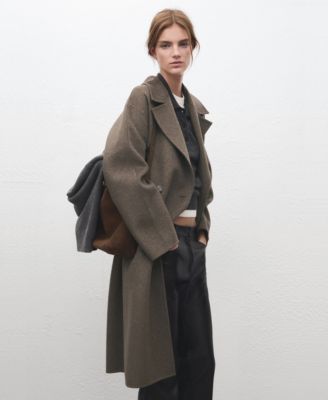 Women's Handmade Oversized Wool Coat