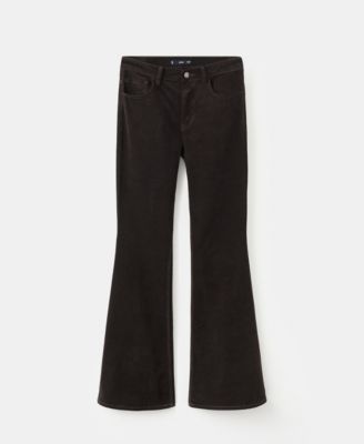 Women's Velvet Flared Jeans