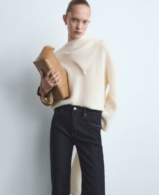 Women's Violet Flared High-Rise Jeans