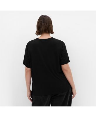 Women's Plus Size Blinged Up Tee