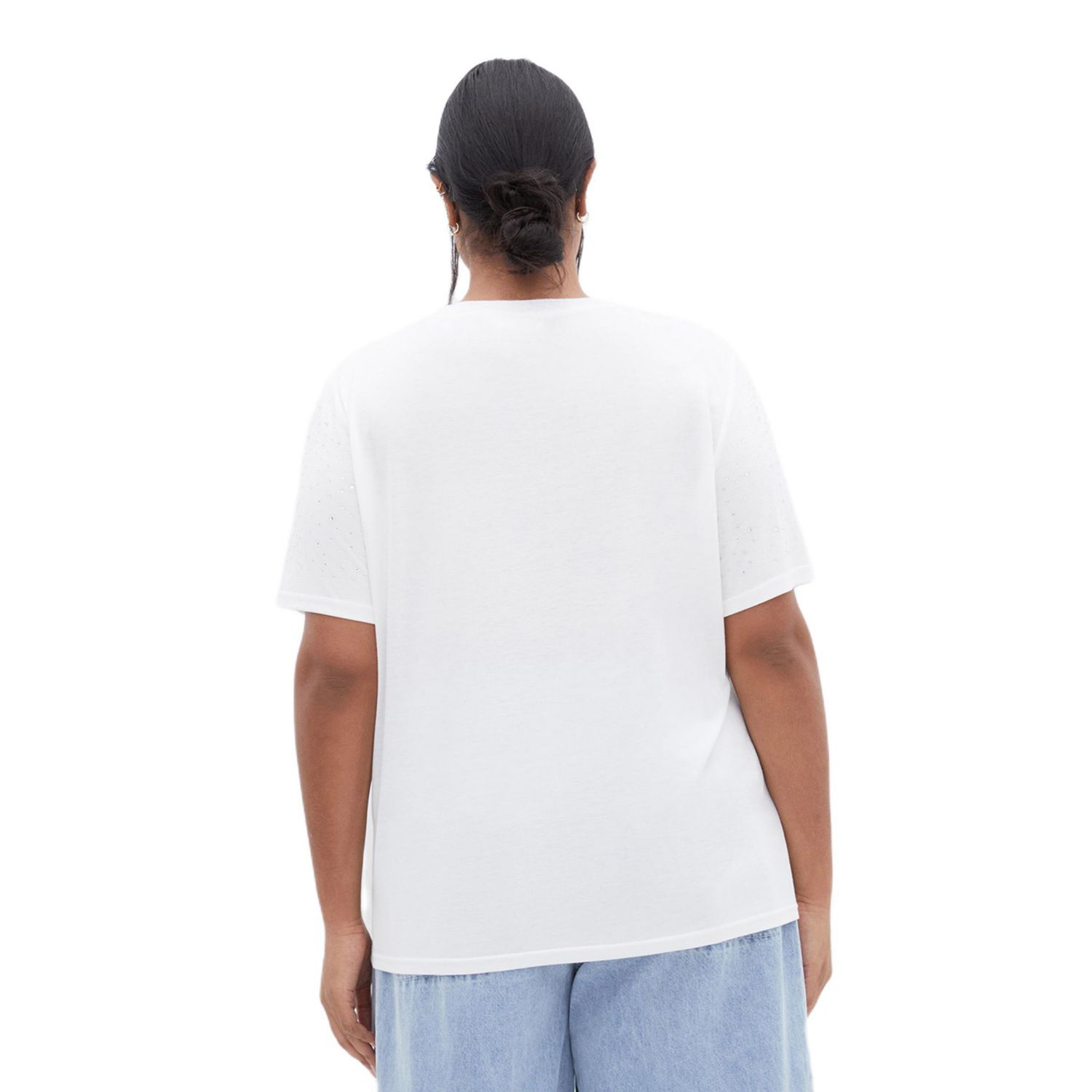 Women's Plus Size Blinged Up Tee
