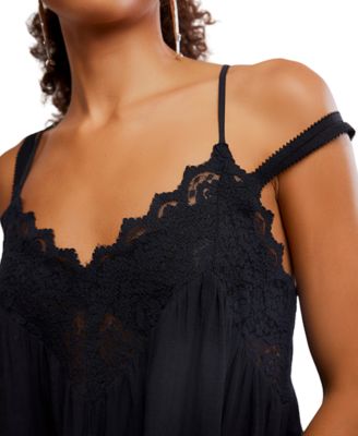 Women's Fiona Lace-Trim Slip Dress