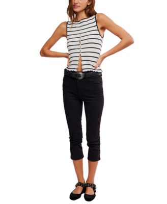 Women's Tilly Striped Crew Neck Tank Top