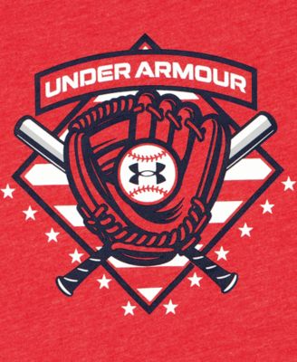 Boys' 4T-7 Baseball T-Shirt and Shorts, 2-Piece Set