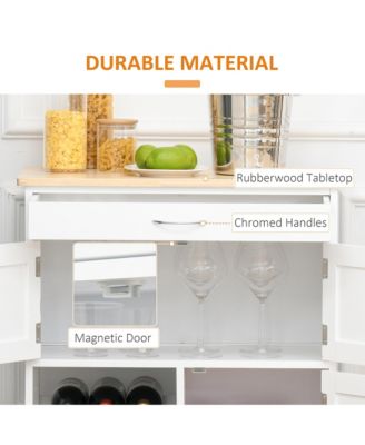 Rolling Portable Small Kitchen Island Cart on Wheels with Solid Wood Top, Carts Mobile Movable with 3 Drawers and Storage Shelves Cabinet