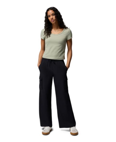 Женские брюки Columbia Pinetown Canyon Cargo, цвет: Чёрный