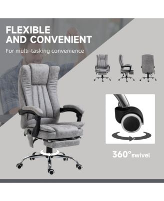 Massage Office Chair High Back Reclining Desk Chair with Heating