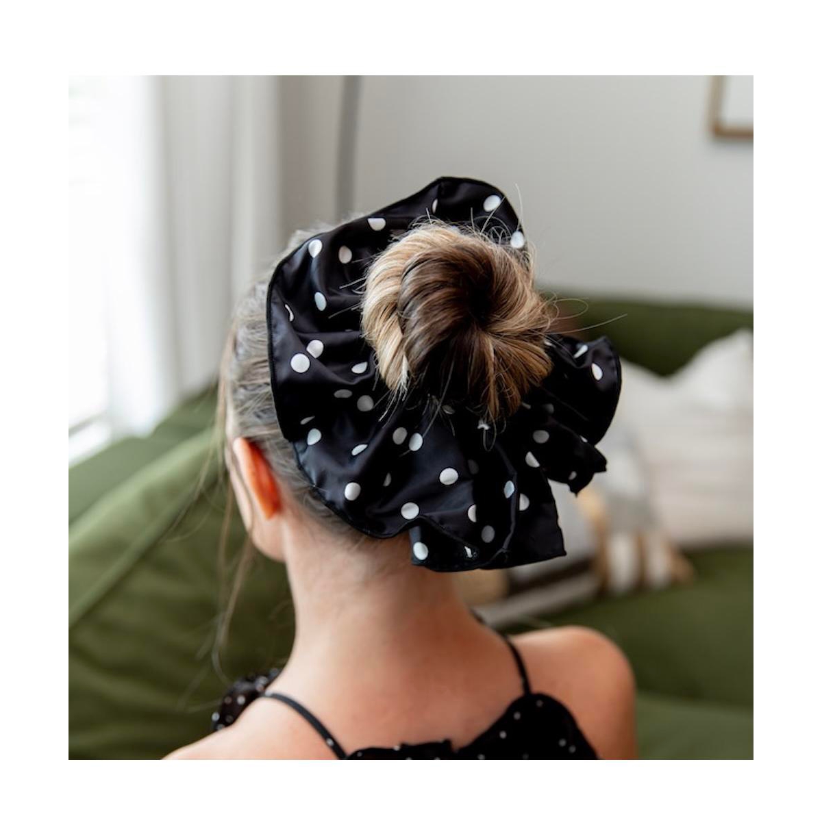 Draft - Headbands of Hope Women's Oversized Satin Scrunchie Duo