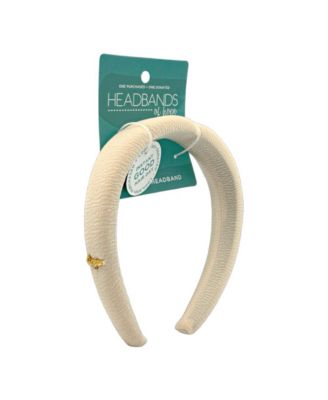 Women's Classic Padded Headband - Cream