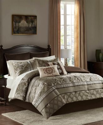 Zara Jacquard 16-Pc. Comforter Set, King