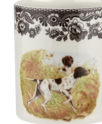 Woodland Pointer Mugs, Set of 4